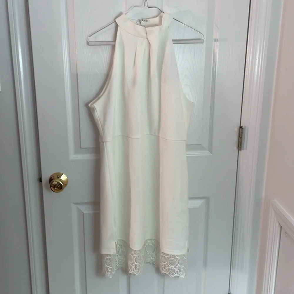 Lulus Mock Neck Dress